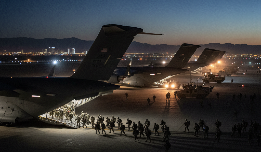 U.S. Bolsters Mideast Posture: 82nd Airborne Elements Deploy Amid Escalating Regional Crisis